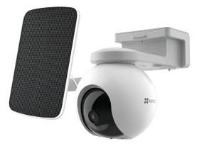 Camera Panoramica 2k 4g Cs-eb8 + Painel Solar Ezviz Branco Camera Panoramica 2k 4g Cs-eb8 + Painel Solar Ezviz Branco