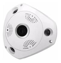 Camera Panoramica Segurança 3D Wi-Fi 360 V380 Mp Ip Teto