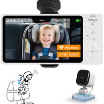 Câmera para Bebê no Carro GdoyrL sem Fio com Monitor HD 1080P de 5" Câmera para Bebê no Carro GdoyrL sem Fio com Monitor HD 1080P de 5"