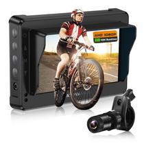 Câmera para Bicicleta ATOVANKA com Bateria de 10H e Visão Traseira 1080P