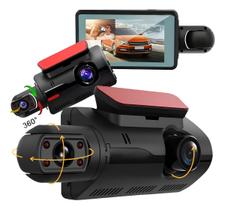 Camera Para Carro Dash Cam Dupla Dvr 1080p Full Hd