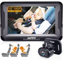 Câmera para carro de bebê AMTIFO A3 Easy Install Night Vision 1080P Câmera para carro de bebê AMTIFO A3 Easy Install Night Vision 1080P