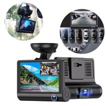 Câmera para Carro Gravar Viagens Camera Veicular Interna Frontal e Ré Full HD