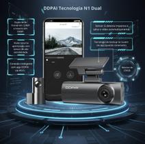 Câmera para Carro Tecnologia Wifi Resolução 1080p Armazenamento Inteligente Gravação Monitoramento Seguro USB Type C Visão Noturna IPS 1080p