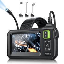 Câmera para endoscópio MugEasy 1920P HD 8 luzes LED 5m IP67 verde