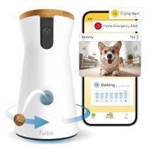 Câmera Pet Furbo 360° com Dispensador de Guloseimas - Pacote Completo