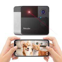 Câmera Pet Petcube Play 2 Wi-Fi 1080P HD com Brinquedo a Laser