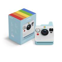 Câmera Polaroid Now 3rd ARTIC BLUE com flash e temporizador embutidos