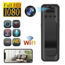 Camera Portatil Ip Wifi Mini Espia Full HD 1080P Video Audio