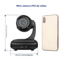 Câmera PTZ 1080P SMTAV AI Tracking USB2.0 3X Zoom Óptico Transmissão Ao Vivo Para Transmissão De