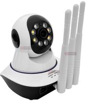 Câmera Ptz Ip 1080p Hd Wireless Wifi Audio Sd P2p Ir cut Visão Noturna Onvif