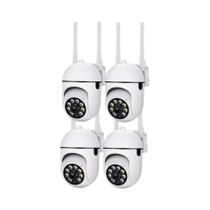 Câmera PTZ WiFi De 8MP Com Visão Noturna E Detecção De Movimento Para Vigilância Residencial Com 2