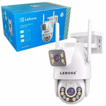 Camera Q28B Externa Ip a Prova D'água Wifi Dupla 2 Em 1 com Visao Noturna C/ Infravermelho