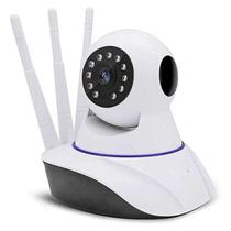 Camera Robo 3 Antenas Ip Wifi 360º 720P Sistema Full Hd