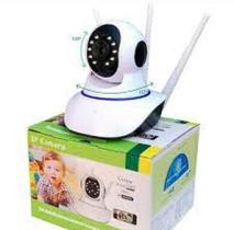 Camera Robo 3 Antenas Ip Wifi 360º 720P Sistema Yoosee/Yyp2P