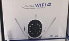 Câmera robô IP Wifi Hd wireless sem fio com 3 antenas - NEHC