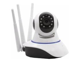 Câmera Robô wifi Inteligente Babá Eletrônica Yoosee 3 Antenas