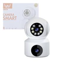 Câmera Segurança Babá Eletrônica Wi-fi 360 Full Hd 1080p - Altomex