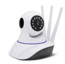 Câmera Segurança Babá Wifi Robo 3 Antenas Visão Aplicativo Pelo Celular Sistema de Áudio Embutido - Envio em 24hs - MEGAACE