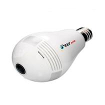 Câmera Segurança Colorida Espiã Lâmpada Led