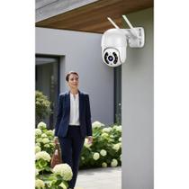 Câmera Segurança Externa Wi-Fi Rotativa HD Prova D'água Câmera Segurança Externa Wi-Fi Rotativa HD Prova D'água