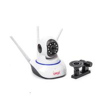 Câmera Segurança Ip 1080P Carecam Wifi Audio 3 Antenas Ípega