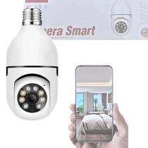 Câmera Segurança IP 360 Lâmpada Wi-fi Visão Noturna Áudio Hd G4-5 Câmera Segurança IP 360 Lâmpada Wi-fi Visão Noturna Áudio Hd G4-5