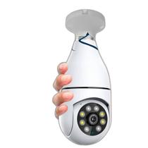 Câmera Segurança Ip Ajustável No Teto Lâmpada Yoosee 1080P