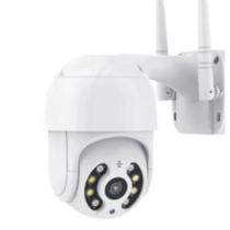 Câmera Segurança IP Externa Rotativa Wifi com 2 Antenas Rotação 320