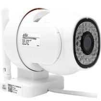 Câmera Segurança IP Externa Rotativa Wifi com 2 Antenas Rotação 320