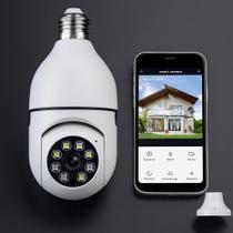 Câmera Segurança IP Lâmpada WiFi Full HD 1080p com Visão Noturna Infravermelho 1080P, Yoosee, Bivolt, Detecção de Movime
