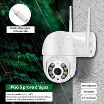 Câmera Segurança Ip Speed Dome A Prova D Agua Ip66 Wi-fi