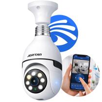 Câmera Segurança Lâmpada WiFi 360 Full HD Visão Noturna Infravermelho Áudio Bidirecional App Yoosee Câmera Segurança Lâmpada WiFi 360 Full HD Visão Noturna Infravermelho Áudio Bidirecional App Yoosee