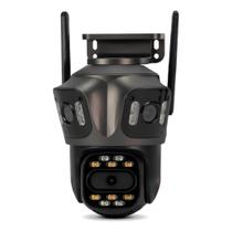 Câmera Segurança P15 Ptz Wifi Full Hd Externa Lente Lens Icsee Tripla 9mp Câmera Segurança P15 Ptz Wifi Full Hd Externa Lente Lens Icsee Tripla 9mp