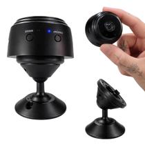 Câmera Segurança Pequena Wifi Visão Noturna com Escuta Full HD 1080p