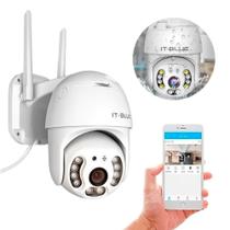 Câmera Segurança Residencial Infravermelho Detecta Movimento Visão Noturna - IT-Blue - IT-Blue