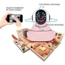 Câmera Segurança Robô 3 Antenas Ip Wifi 360º 720p Sistema Inteligente Sem Fio Visão Noturna
