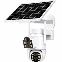 Câmera Segurança Solar PTZ 2K WiFi Lente Dupla com Visão Noturna ICSEE Câmera Segurança Solar PTZ 2K WiFi Lente Dupla com Visão Noturna ICSEE