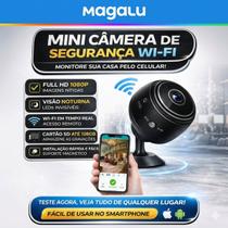 Câmera Segurança Wi-Fi 1080p Acesso Remoto pelo Celular