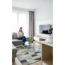 Câmera Segurança Wi-Fi 3 Antenas ONVIF Branca