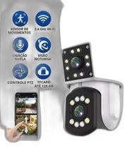 Câmera Segurança Wi-Fi 360 8MP Movimento Noturna