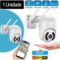 Camera Segurança Wifi A8 Monitoramento Celular Tempo Real Sensor Full HD 30 Metros Sirene Bivolt