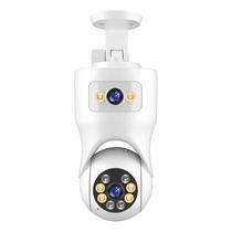 Câmera Segurança Wifi Monitoramento 360 Lente Dupla Visão Noturna para Uso Interno e Externo Câmera Segurança Wifi Monitoramento 360 Lente Dupla Visão Noturna para Uso Interno e Externo
