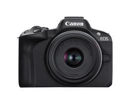 Câmera sem espelho Canon EOS R50 24,2 MP com RF-S18-45 mm e RF-S55-210 mm Câmera sem espelho Canon EOS R50 24,2 MP com RF-S18-45 mm e RF-S55-210 mm