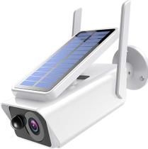 Câmera Smart Solar Led Ir Com Sensor Pir
