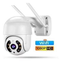 Camera Smart Wi-Fi IP ABQ - A8 1080P Giratória Areá Externa