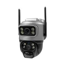 Câmera Solar 4G 4K V380 - Lente Dupla, Visão Noturna, À Prova D'Água, Detecção de Movimento e Humana Câmera Solar 4G 4K V380 - Lente Dupla, Visão Noturna, À Prova D'Água, Detecção de Movimento e Humana