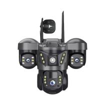 Câmera Solar 4G Externa Sem Fio IP CCTV 15MP HD Visão Noturna Monitor 360 Cartão SIM Vigilância Por Câmera Solar 4G Externa Sem Fio IP CCTV 15MP HD Visão Noturna Monitor 360 Cartão SIM Vigilância Por