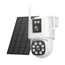 Câmera Solar Externa 4K Wifi 8MP Com Visão Noturna, Gravação De Vídeo Sem Fio, Câmera IP ICSEE Câmera Solar Externa 4K Wifi 8MP Com Visão Noturna, Gravação De Vídeo Sem Fio, Câmera IP ICSEE