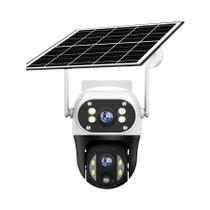 Câmera Solar IP WiFi 12MP V380 Com 3 Lentes, Detecção Humana PIR, Visão Noturna, À Prova D'água, Câmera Solar IP WiFi 12MP V380 Com 3 Lentes, Detecção Humana PIR, Visão Noturna, À Prova D'água,